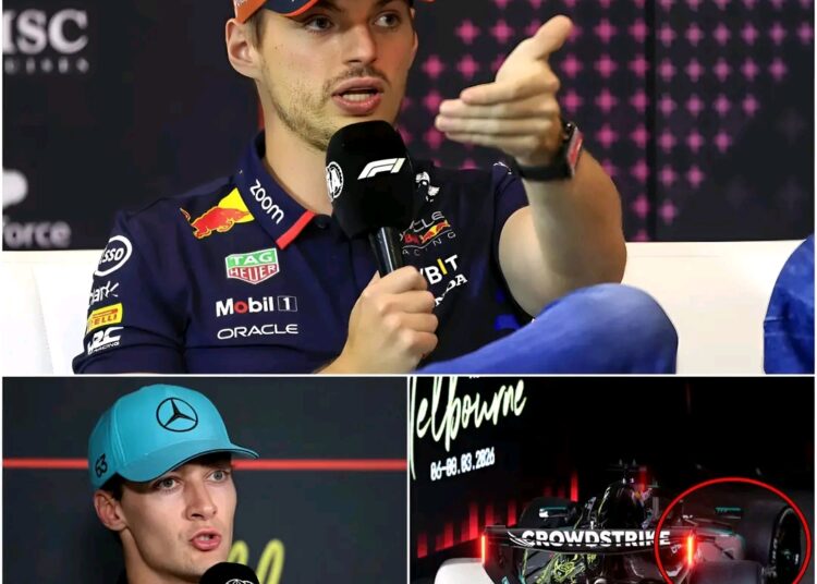  “CHEATING!” Max Verstappen Explodes With Shocking Accusation Against George Russell at Australian Grand Prix — Minutes Later the FIA Launches Emergency Investigation That Stuns the F1 Paddock