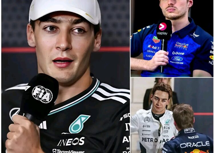  “He’s Not on My Level!” George Russell’s Explosive Claim After Australian GP Victory Sparks Massive F1 Drama — Max Verstappen’s Calm Response Leaves the Entire Paddock Speechless
