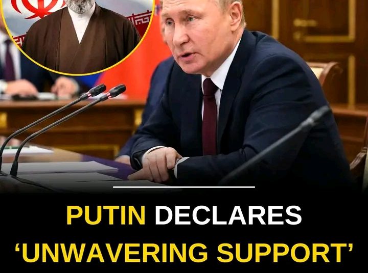 BREAKING: Putin Declares “Unwavering Support” For Iran’s New Supreme Leader