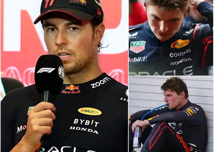 5 MINUTES AGO: Sergio Pérez Breaks Silence With Explosive Defense of Max Verstappen — Calls Criticism “A Scandal” and Predicts He Will Become the Greatest Driver in Formula One History