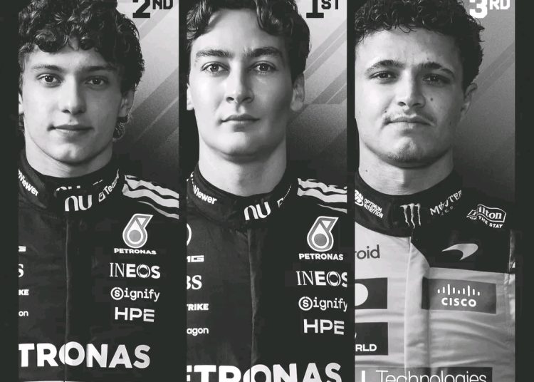 George Russell Leads Mercedes 1-2 in China Practice as Hamilton-Norris Contact Sparks Early Drama