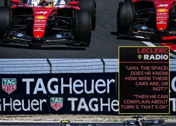 Charles Leclerc questions Lewis Hamilton move after dramatic Shanghai Sprint race battle