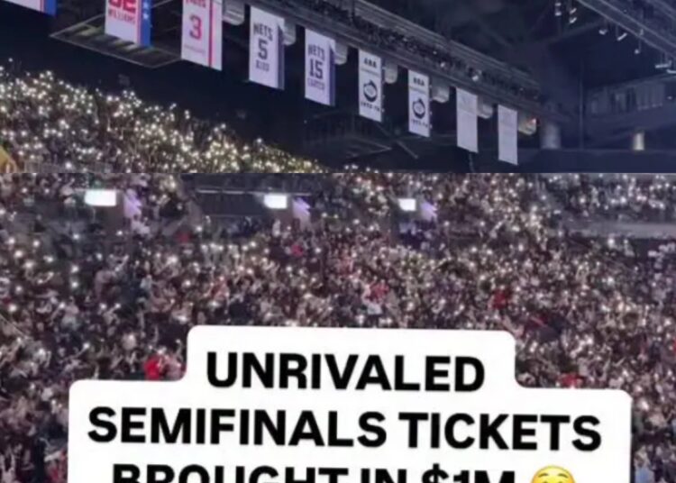 Unrivaled Basketball League Shatters Records with $1 Million in Ticket Sales for Sold-Out Semi-Finals in Brooklyn …