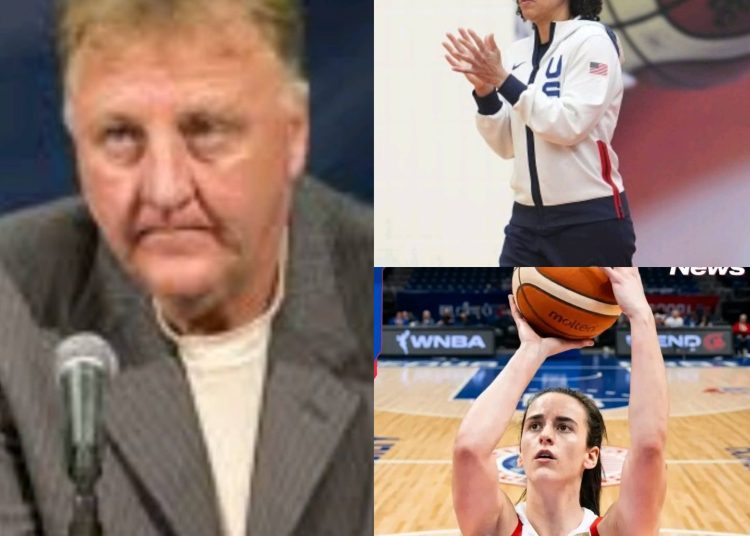 Larry Bird Urges Team USA Head Coach Kara Lawson: “Swallow Your Ego and Start Caitlin Clark” because…