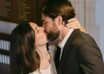 BREAKING: Former Premier League Manager Russell Martin Marries Ex-Glamour Model Lucy Pinder