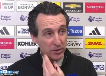 BREAKING:Unai Emery Apologizes to Aston Villa Fans Amidst Premier League Challenges