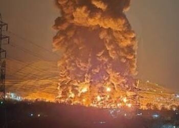 BREAKING: Tehran Choked By Smoke As Israeli Strikes Hit Oil Facilities, Iran Retaliates in Gulf