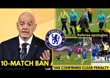 SHOCKING DECISION:FIFA Hands Chelsea Shocking Sanction After Red Card Controversy